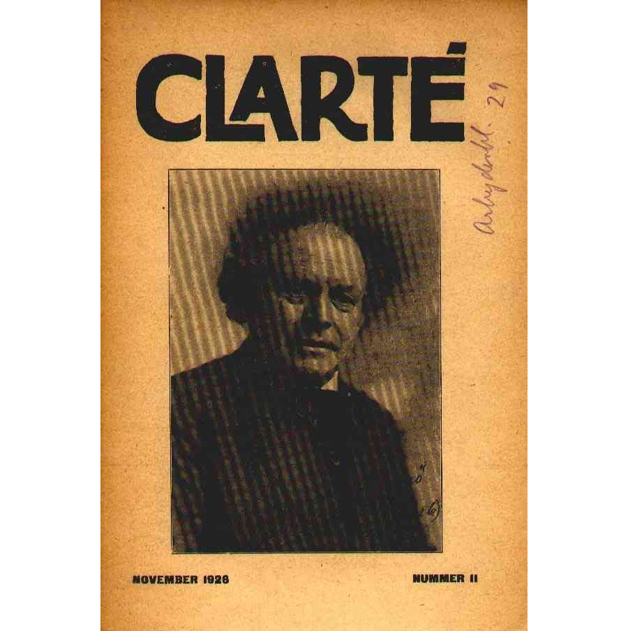 Clarté nr. 11, November 1926